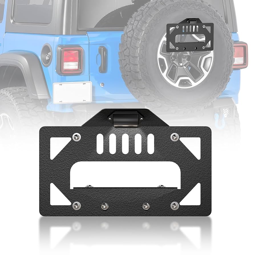 JEEP JLラングラー　リアナンバー移動キット リヤナンバー移動キット -JL- / タイガーオートショッピング
